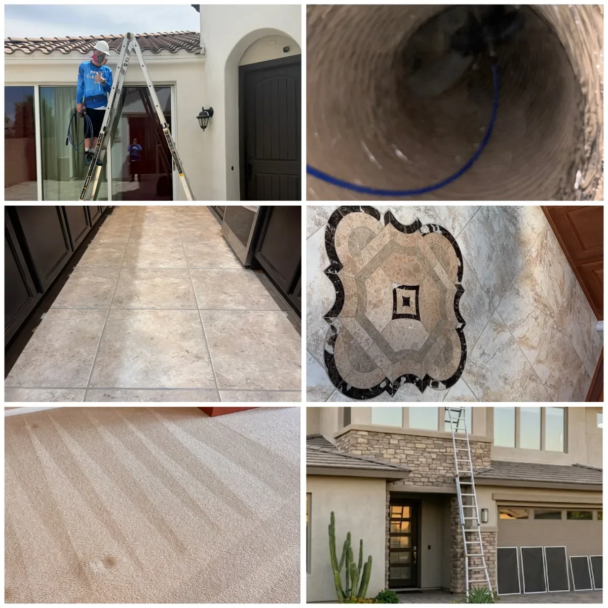 Pfaff Cleaning Co. work across Paradise Valley and the Valley